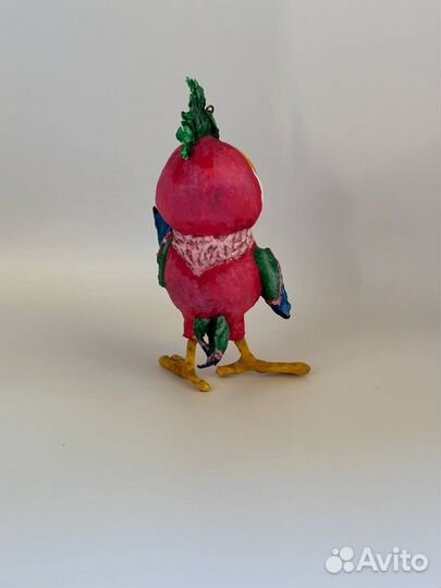 Ватные елочные игрушки