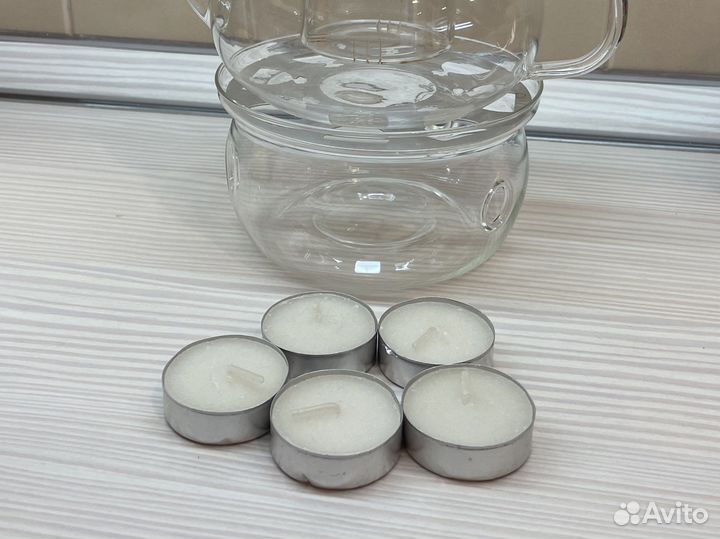 Заварочный чайник с подставкой