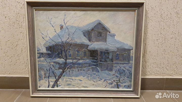 Картина маслом Кузин Алексей, 1975г