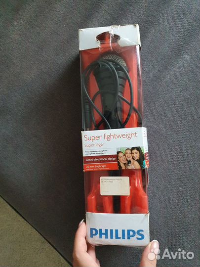 Микрофон Philips новый