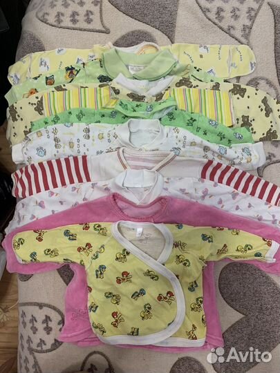 Детские вещи пакетом от 0 до 3 месяцев