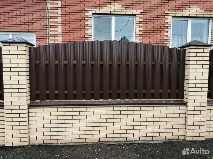 Металлический штакетник