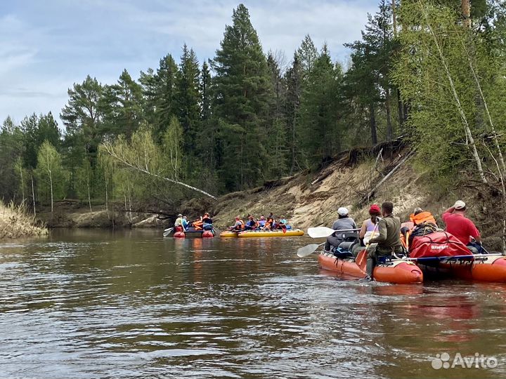 Сплав по реке юшут из Казани