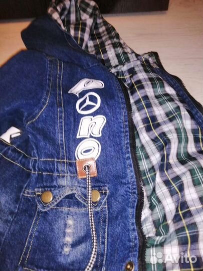 Джинсовка для мальчика до 128 рост