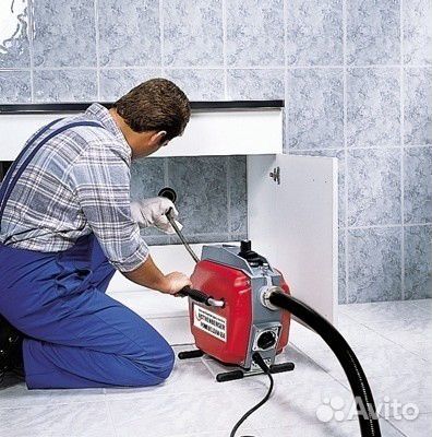 Устранение засоров.Прочистка канализации.Сантехник