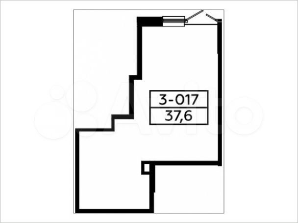 Продается торговое помещение площадью 37.6 кв.м