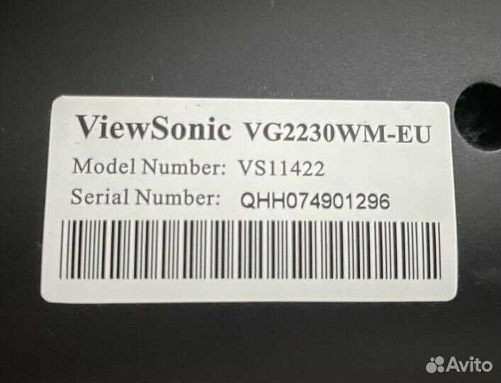 Монитор Viewsonic VG2230wm