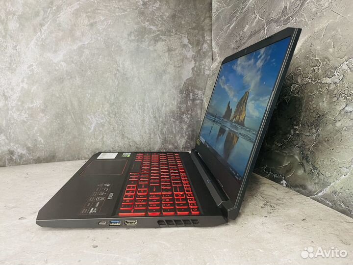 Игровой ноутбук acer nitro 5 i5-10th/3050