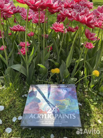 Акриловые краски acrylic paints