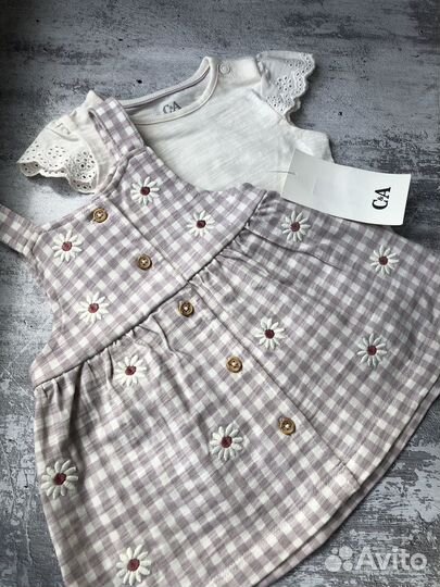 Комплект для девочки 62 C&A