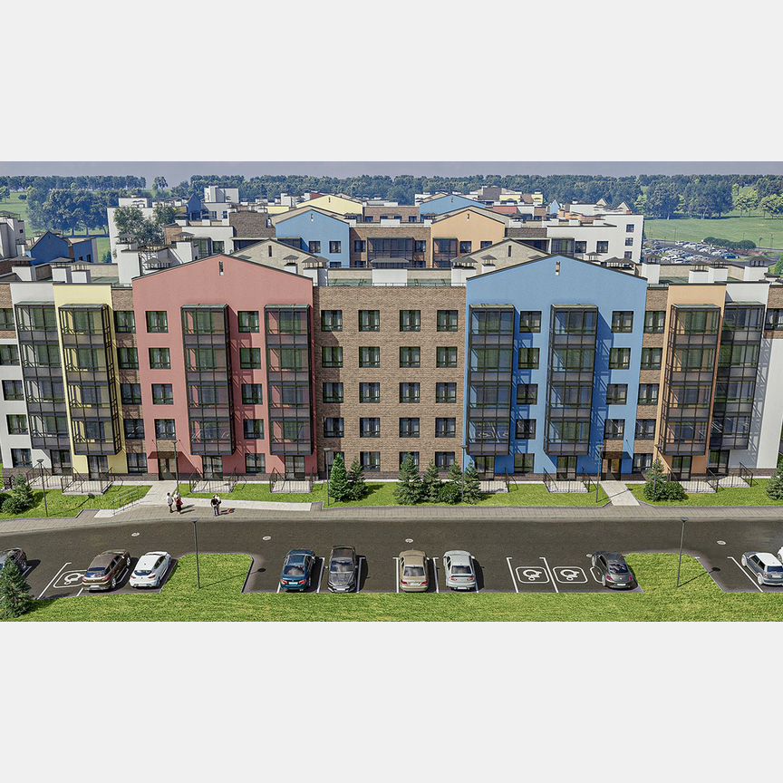 Квартира-студия, 27,3 м², 1/5 эт.