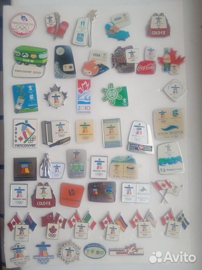 Значки (официальные знаки Олимпийских игр) 3