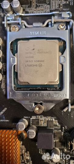 Asrock h110m-dvs + intel pentium G4560