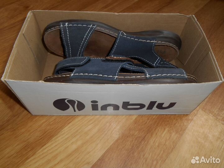 Сандалии кожаные Inblu 34.5 - 35 р 22см