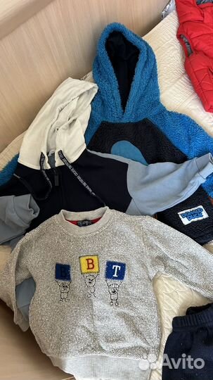 Детские вещи пакетом на мальчика 86 92