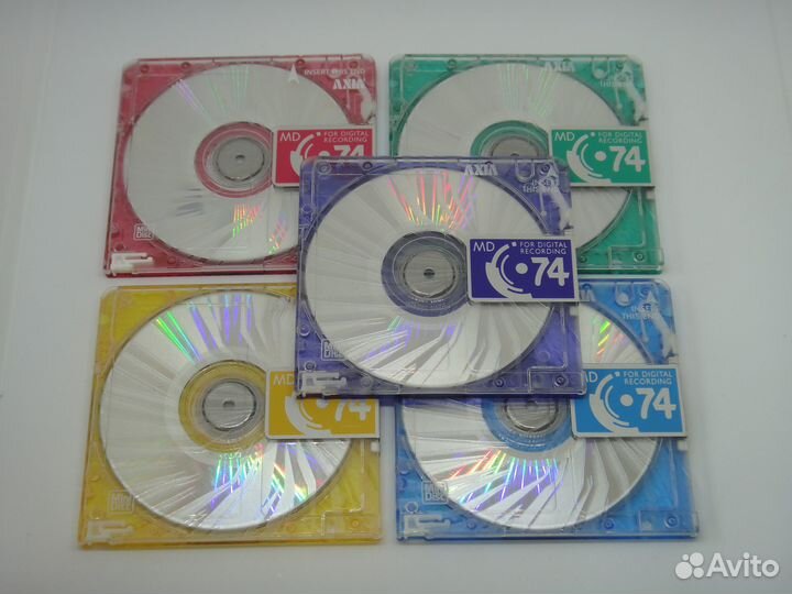 Минидиски Minidisc axia (fuji) Б/У