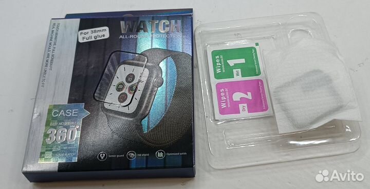 Стекло защитное для смарт часов 38 мм