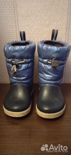 Сапоги детские осень- весна 23 размер