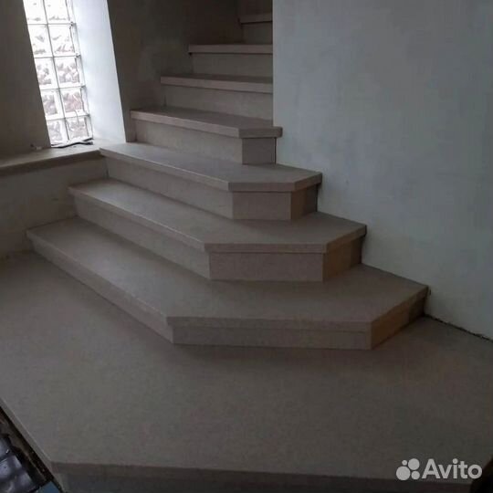 Лестница из искусственного камня производство