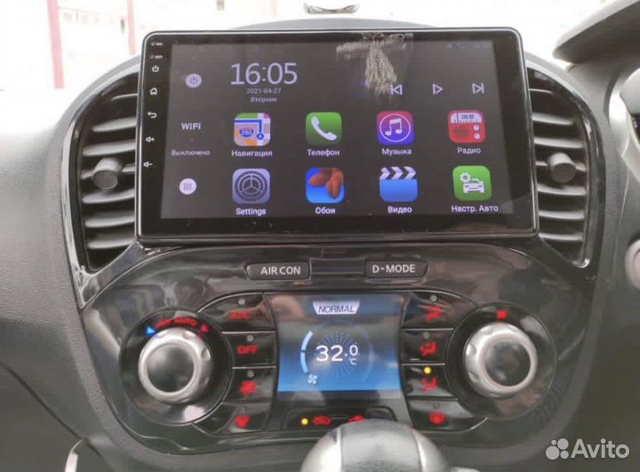 Магнитола Nissan Juke