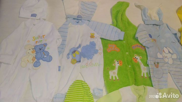 Вещи пакетом на малыша