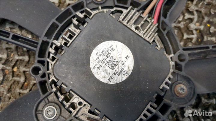 Вентилятор радиатора Skoda SuperB, 2012