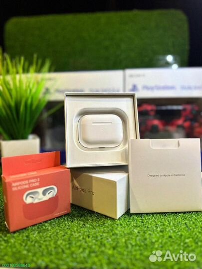 Airpods Pro 2 Gen. с Type-C и чехлом + гарантия
