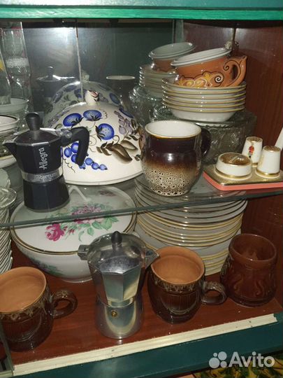 Посуда керамическая, фарфоровая,бокалы,кружки СССР