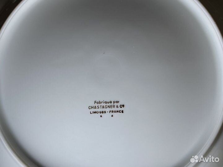 Тарелка декоративная Limoges. Франция