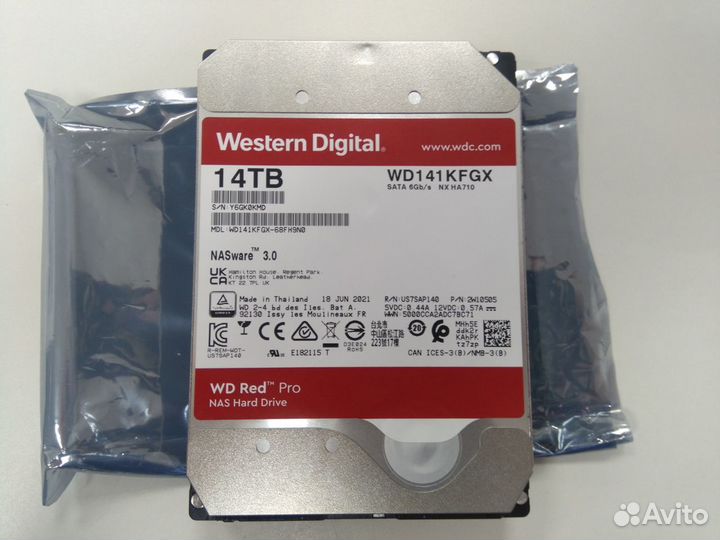Жесткий диск WD Red Pro 3.5
