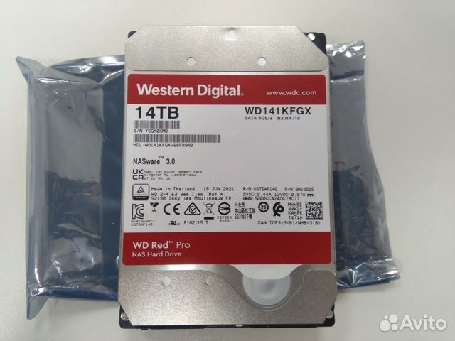 Жесткий диск WD Red Pro 3.5