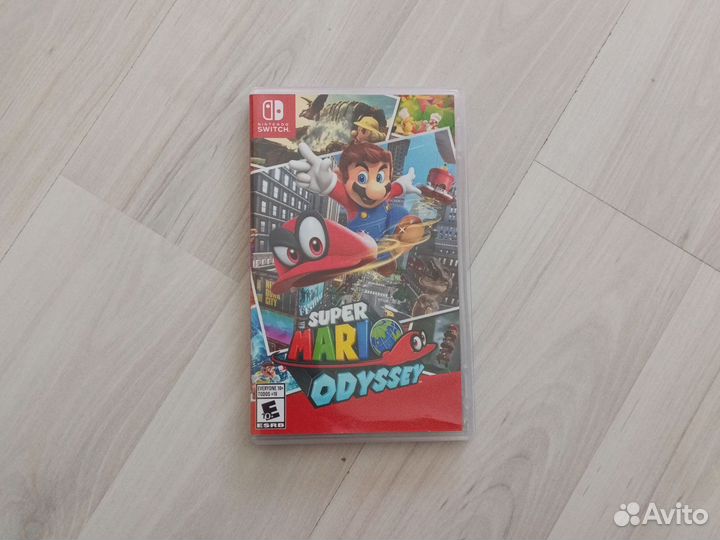 Картридж super mario odyssey для Nintendo switch