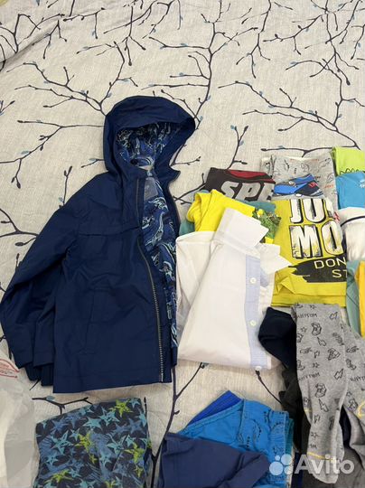 Летние и осенние вещи на мальчика пакетом