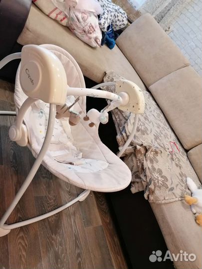 Детские электронные качели