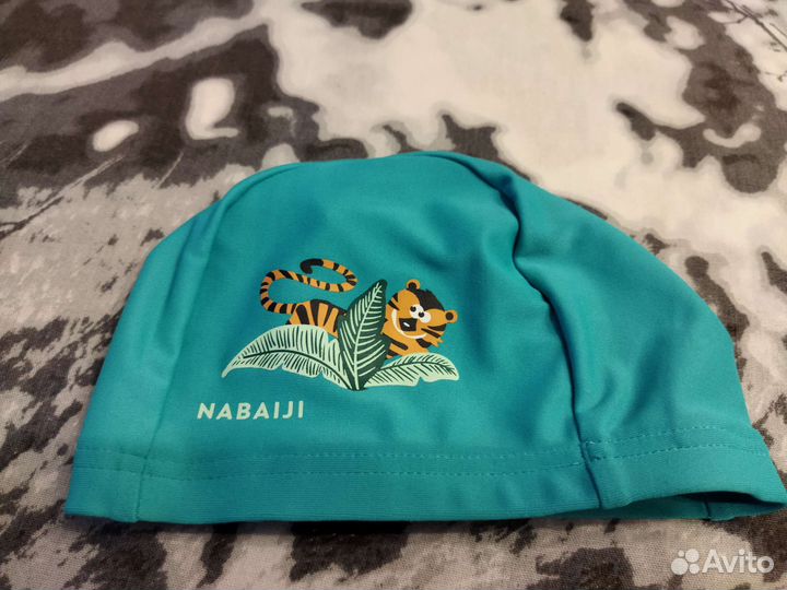 Шапочка для плавания тканевая детская decathlon