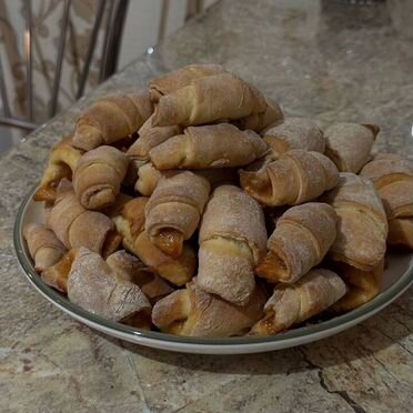 Рогалики домашняя выпечка на заказ на Пасху