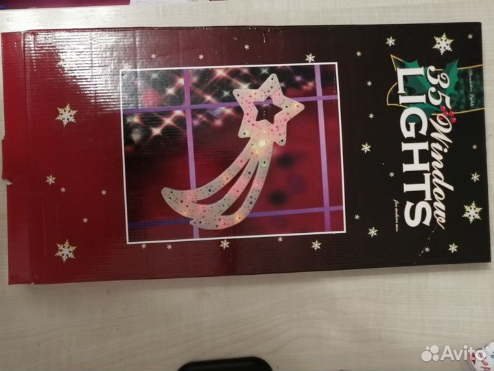 Светящаяся фигура комета (гирлянда)