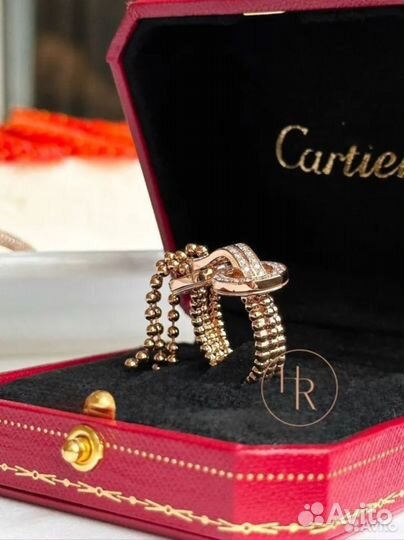 Кольцо с бриллиантом Cartier