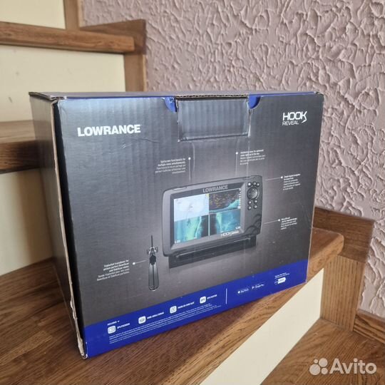 Эхолот картплоттер lowrance