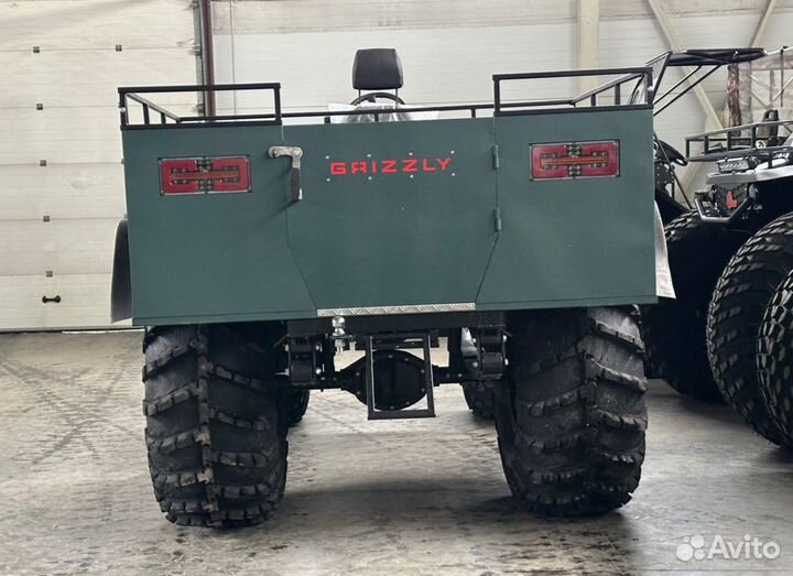 Переломка Grizzly (Снегоход - Болотоход)