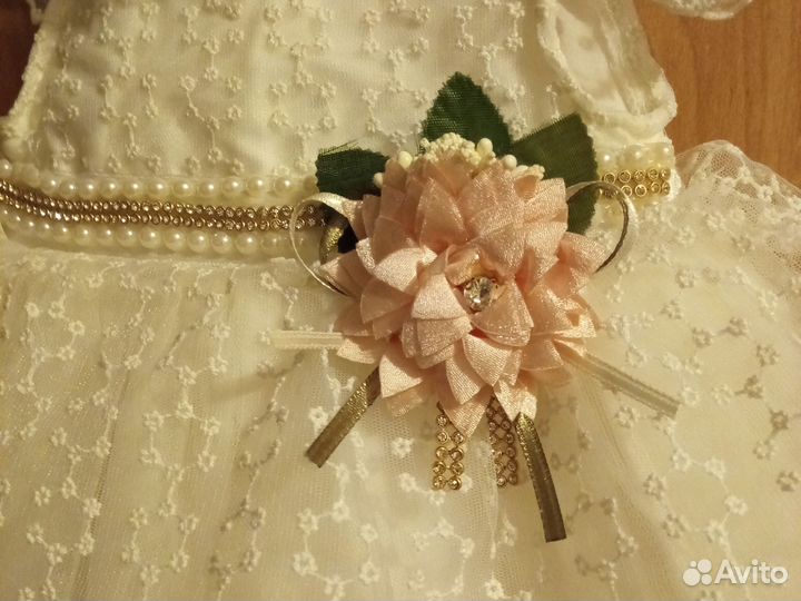 Детское нарядное платье 62-68