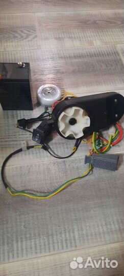 Редуктор для детского электромобиля