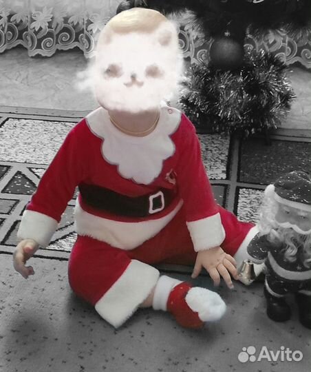 Новогодний костюм санты