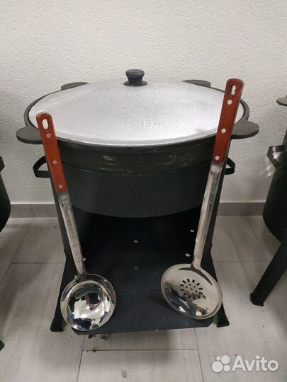 Казан 16л с печью
