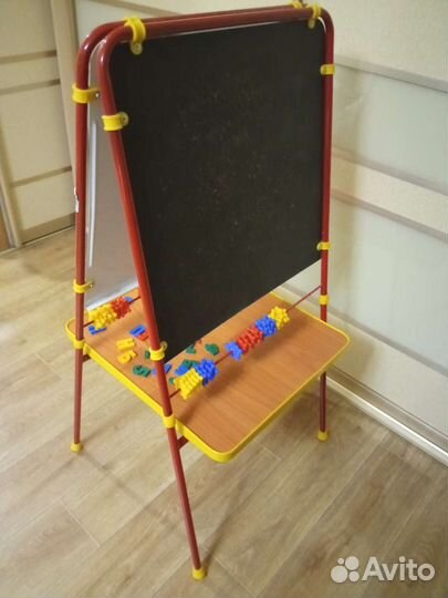 Мольберт, доска меловая, магнитная, столик