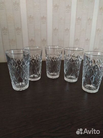 Рюмки хрустальные