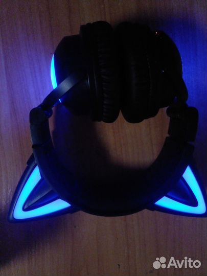 Беспроводные наушники(с кошачьими ушами)