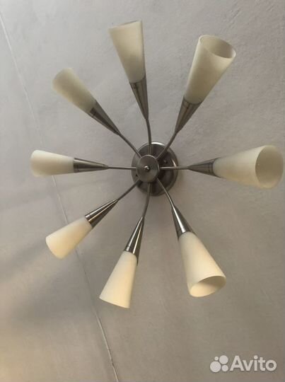 Светильник потолочный 8 ламп