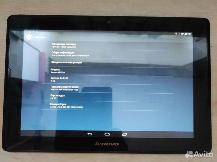 Планшет lenovo tab m10 fhd plus