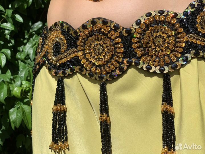 Костюм для восточных танцев, ручная работа